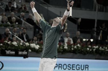 Rublev acaba con el vigente campeón del Masters 1000 de Madrid