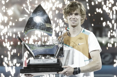 Rublev apaga la magia de Vesely y es campeón en Dubai