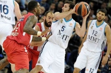 Un brillante Madrid gana la primera batalla al Olympiacos