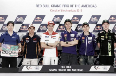 Rueda de prensa del GP de Las Américas de MotoGP 2015