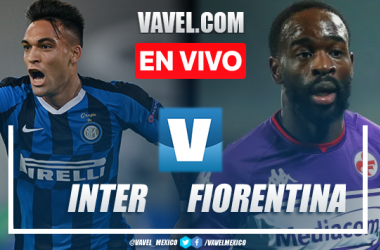 Inter vs Fiorentina EN VIVO hoy (0-1)