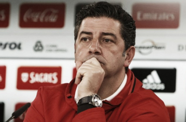 Rui Vitória: &quot;Rio Ave es un equipo de calidad, espero un partido complicado&quot;