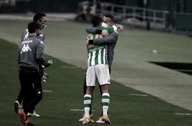 Ruibal, gol con celebración especial