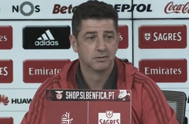 Rui Vitória: “Hay 3 puntos en disputa y sólo la victoria importa&quot;