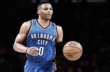 Russell Westbrook hace historia y consigue su quinto triple-doble seguido