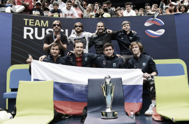 Rússia vence Itália com autoridade e é campeã da ATP Cup