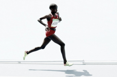 Ruth Jebet, plusmarquista mundial en 3.000 obstáculos