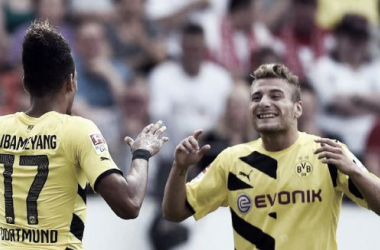 Primeiro tempo avassalador ajuda Dortmund a golear em amistoso