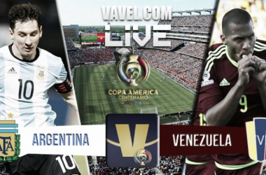 Score Argentina vs Venezuela in Copa America Centenario Scores 2016 (4-1)