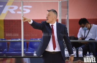 Saras Jasikevicius: "Sergi Martínez está jugando muy bien"&nbsp;