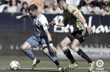 Málaga CF - Real Zaragoza, puntuaciones del Málaga, jornada 31 de LaLiga SmartBank