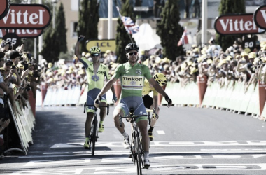 Sagan revienta el sprint