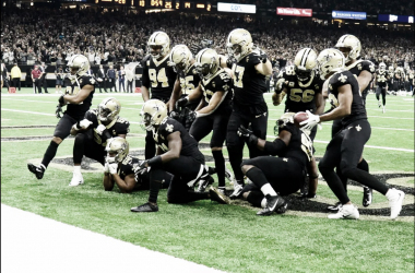 Saints terminan con el invicto de Rams