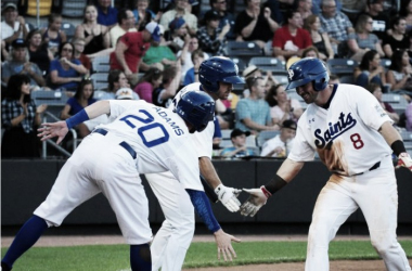 St. Paul Saints use late rally to defeat Fargo-Moorhead Redhawks and take series