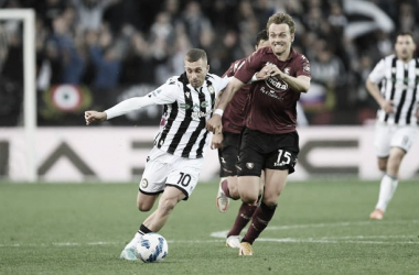 Resumen y goles: Salernitana 3-2 Udinese en Serie A