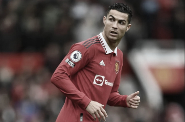 Cristiano Ronaldo en su última temporada con la camiseta de los "Red Devils"