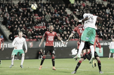 Stade Rennais 0-1 Saint Etienne: Sall goal secures vital victory