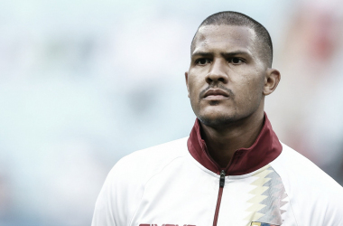 Salomón Rondón: "La ilusión que tengo es jugar en Boca"