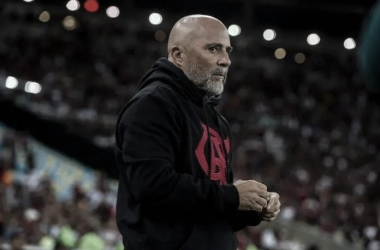 Sampaoli elogia atuação do Flamengo contra o Athletico e critica gramado do Maracanã