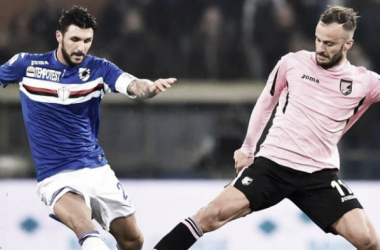 Live Palermo - Sampdoria, partita Serie A 2015/16  (2-0)