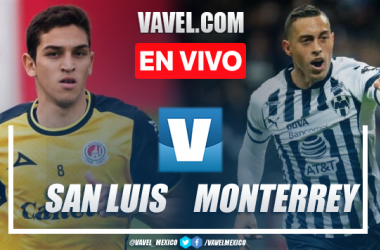 Goles y resumen del Atlético San Luis 1-1 Monterrey en Liga MX Apertura 2023
