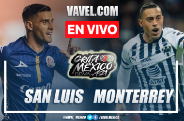 Goles y resumen del Atlético San Luis 1-1 Rayados
Monterrey en Liga MX