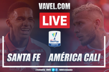 Resumen Santa Fe 2-0 América de Cali en Liga BetPlay