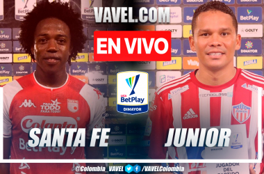 Resumen: Santa Fe 0-0 Junior en la fecha 3 de los cuadrangulares por Liga BetPlay 2022-II