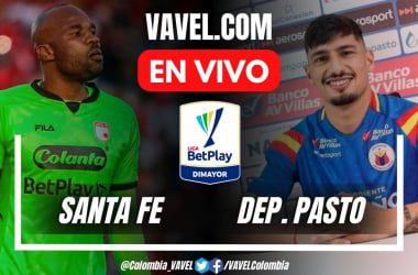 Resumen y goles: Santa Fe 1-2 Pasto en la fecha 4 por cuadrangulares Liga BetPlay 2024-II