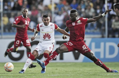 Resultado Santa Fe - Liga de Loja en la primera fase de la Copa Sudamericana (3-0)