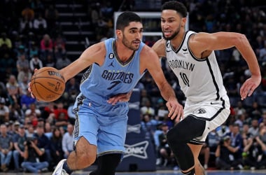 Santi Aldama, en acción con Memphis Grizzlies. | Foto: NBA.