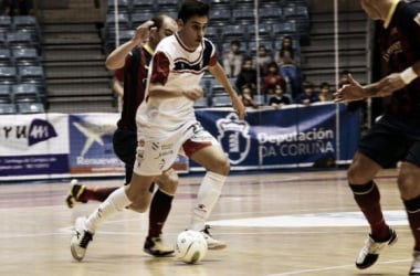 FC Barcelona Alusport rompe la magia de Santiago Futsal en Sar