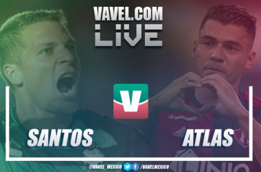 Resultado y goles del Atlas vs Santos (1-0)