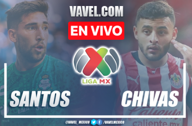 Goles y resumen del Santos Laguna 1-1 Chivas en Liga MX