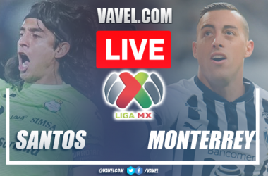 Santos vs Monterrey LIVE Score Updates (2-2)