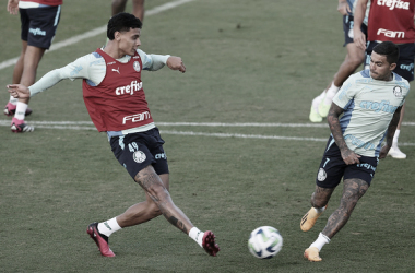 Dudu deve entrar como titular logo mais (Foto: Fabio Menotti/Palmeiras)