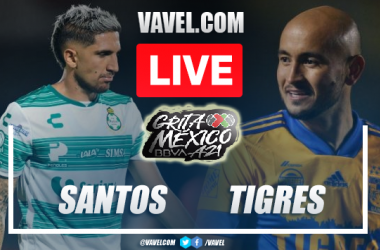 Goals and Highlights: Santos Laguna 2-1 Tigres in Liga MX 2021