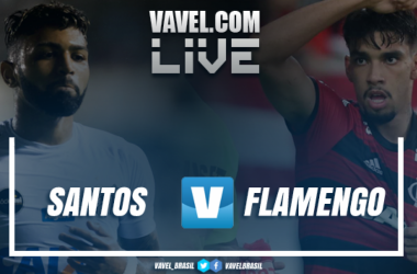 Resultado Santos x Flamengo pelo Campeonato Brasileiro 2018 (1-1)