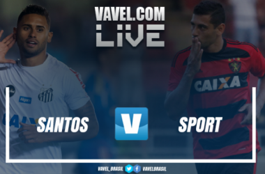Resultado Santos x Sport no Campeonato Brasileiro 2017 (0-1)