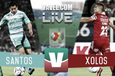 Resultado Santos Laguna - Xolos Tijuana en Liga MX 2015 (0-1)