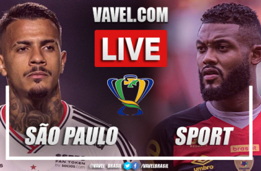 Assistir jogo São Paulo x Sport AO VIVO pela Copa do Brasil hoje (0-0)