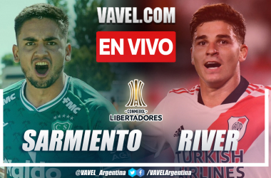 Resumen y goles: Sarmiento 0-7 River Plate en la fecha 13 por Copa de la Liga Profesional