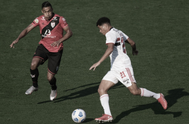 São Paulo sai das proximidades do Z-4 ao vencer o Atlético-GO no Morumbi