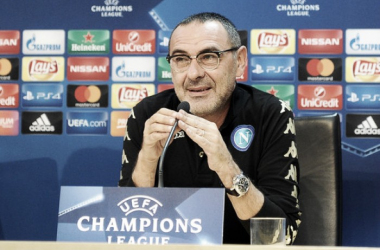 Maurizio Sarri: &quot;Nos va a hacer falta seriedad y concentración&quot;