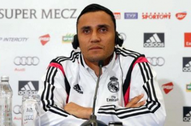 Keylor Navas: &quot;Estoy a disposición
del entrenador y espero aprovechar las oportunidades&quot;