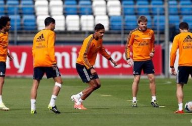 Primera sesión de entrenamiento pensando ya en Osasuna