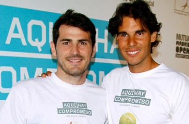 Iker Casillas y Rafa Nadal se unen con un fin solidario