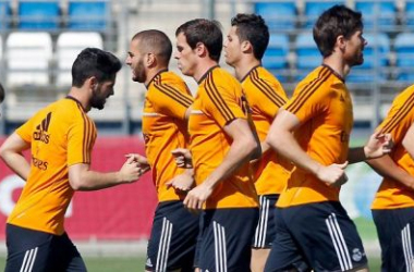 El Real Madrid continúa su preparación para enfrentarse al Celta