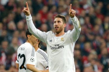 Ramos, tercer defensa madridista que anota doblete en Champions