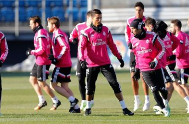 El Real Madrid realiza su primer entrenamiento del año